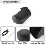 Gear Shift Knob Cover for Mazda CX-30 (2020–2021) Black Carbon Fiber