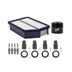 TuneUp Kit with 4 NGK Spark Plugs & Coil Boots for Sportage Tucson (2011–2016)