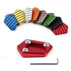 Side Stand Kickstand Plate Pad for Honda NC700S/X, NC700 Integra, CBR500R/F/X (2012–2016) Red