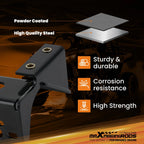 Heavy-Duty Steel Winch Mounting Plate for Kawasaki Teryx 750/800 UTV (12-25)