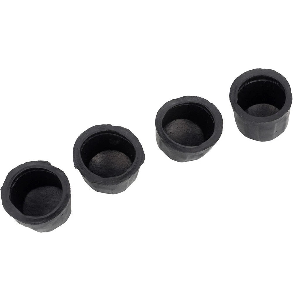 4 Piece Rubber Nut Set for ATVs and Karts