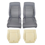 Set of 2 Seat Covers with Foam for Jeep Wrangler (2007–2012)
