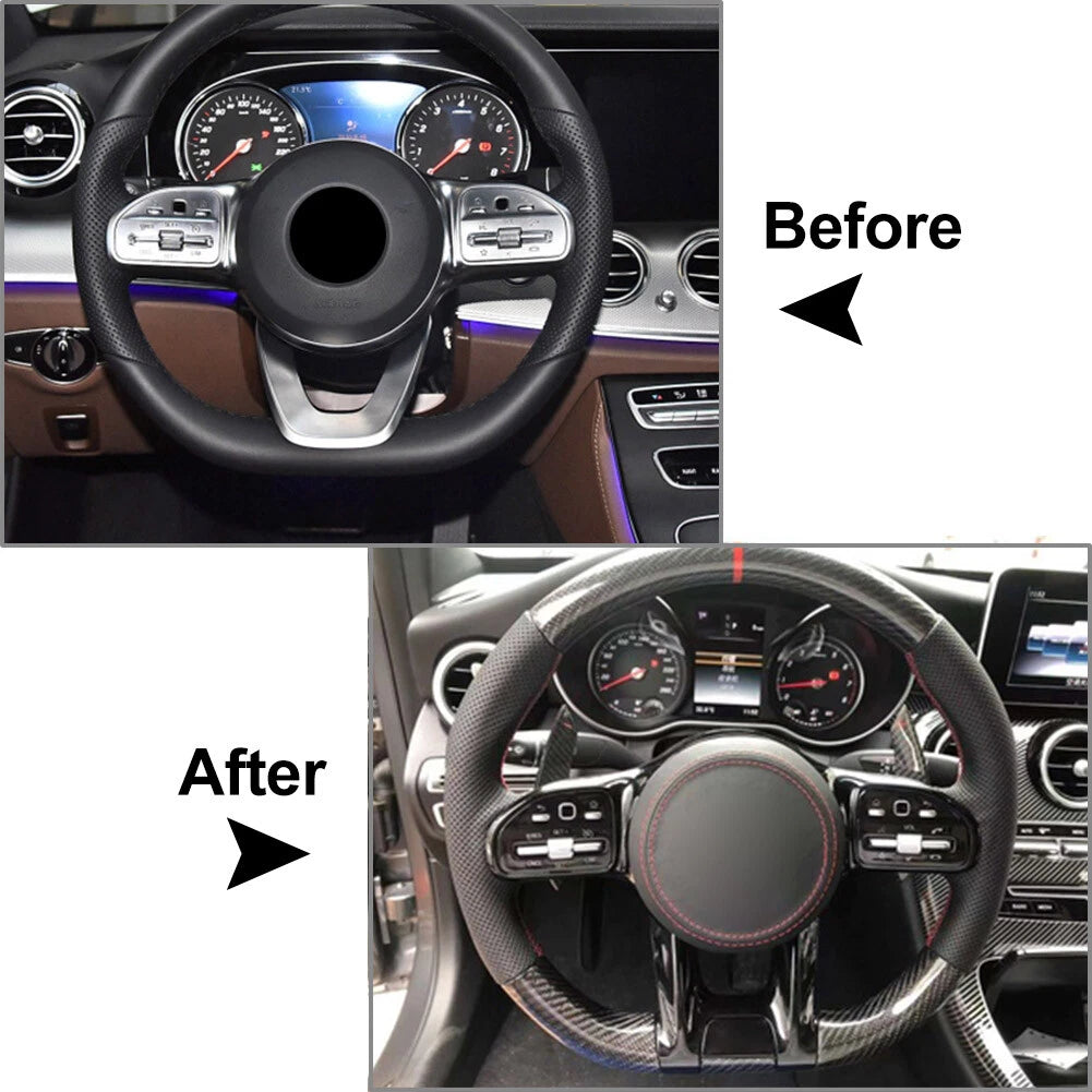 Steering Wheel Lower Trim Cover for Mercedes-Benz A/C/CLS-Class