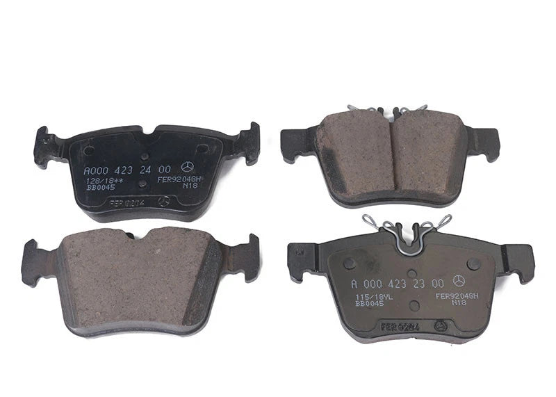 Set of 4 Rear Disc Brake Pads for Mercedes (0004208200)