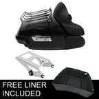 Trunk Pad Rack Smoked Light Speaker Mount for Harley Street Glide (2014–2026)