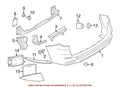 Reflector Panel for BMW (63147847592)