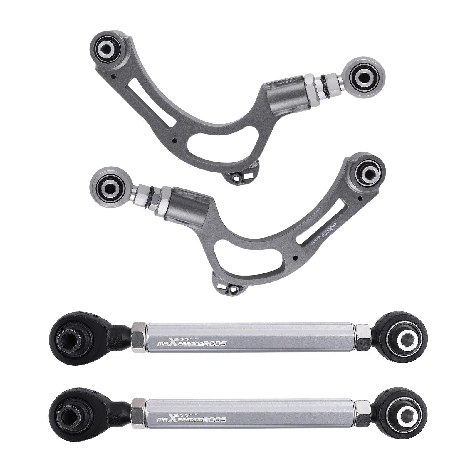 4X Adjustable Rear Camber Toe Arms for Honda Civic (2016–2025) Acura Integra (2023–2025)