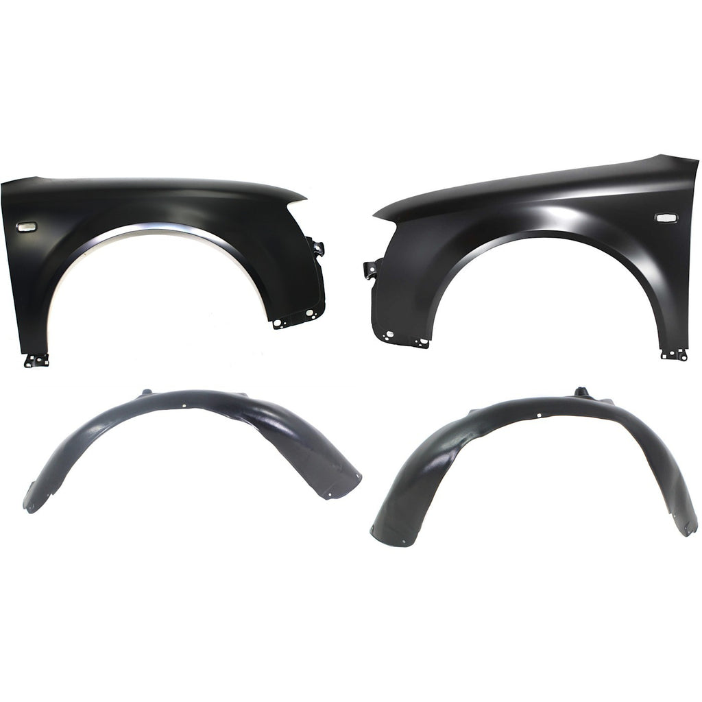 Fender Kit for Audi A4 (2002–2005) Front Driver and Passenger Side