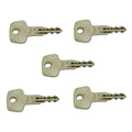 5X Fuel Cap Lock Key Set 706 for Liebherr Heavy Equipment