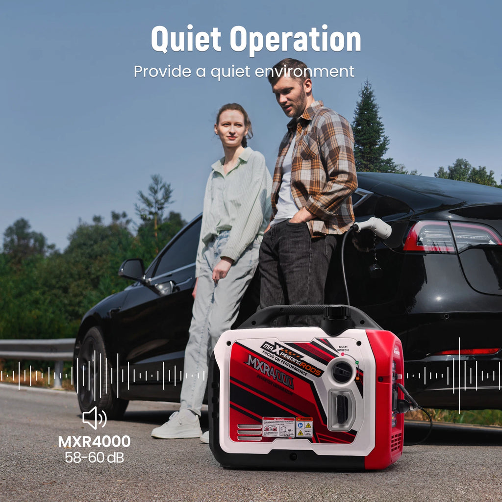 Portable Inverter Gas Generator for Home Camping EV Charging (2023)