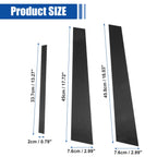 Gloss Carbon Pattern Door Window Pillar Post Cover Trim for BMW 3 Series (1998–2006)