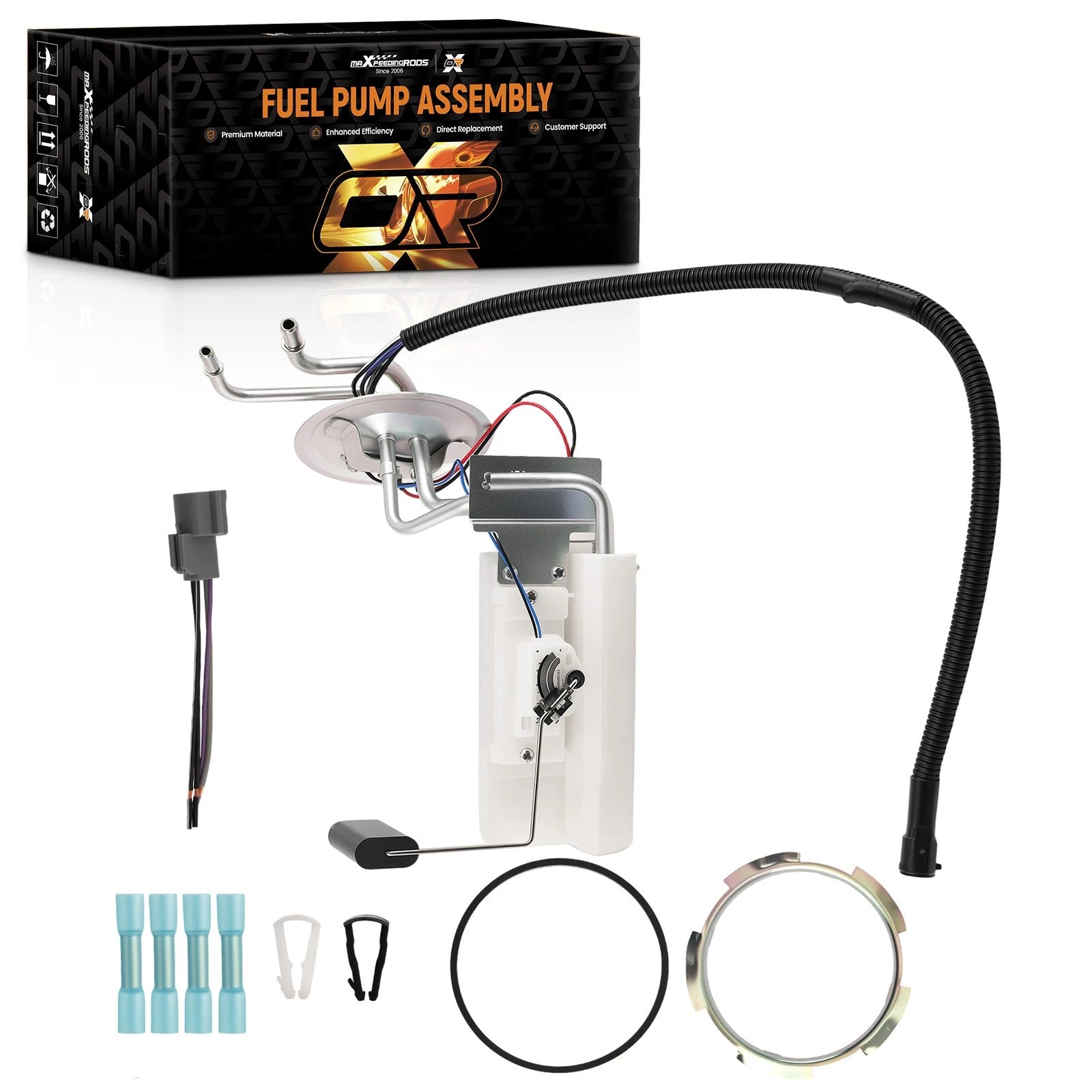 12V Electric Fuel Pump & Strainer for Ford F-150 F-250 F-350 (1992–1996) SP2005H F6TZ9A407AA