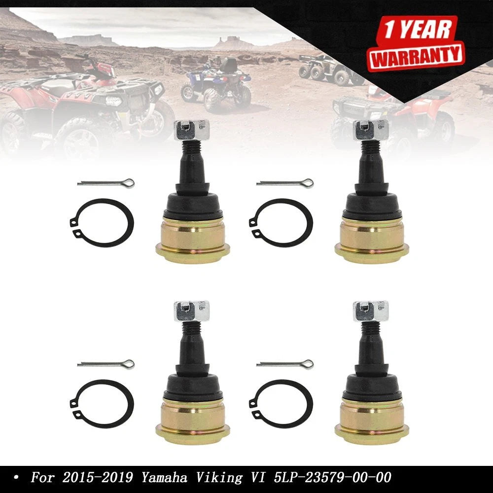 Set of 4 Ball Joints for Yamaha Viking VI (2015–2019)