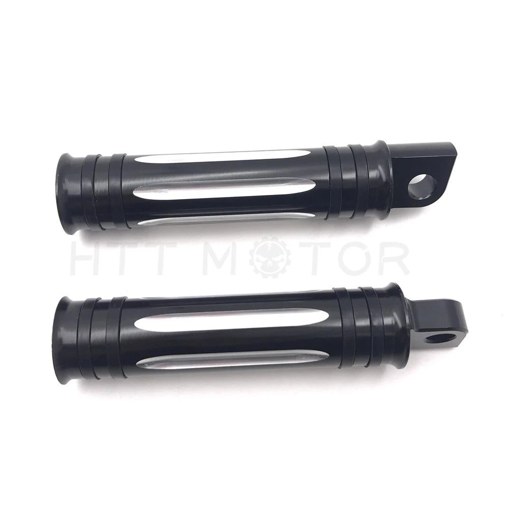 CNC Edge Cut Foot Pegs for Harley Sportster, Softail, Dyna