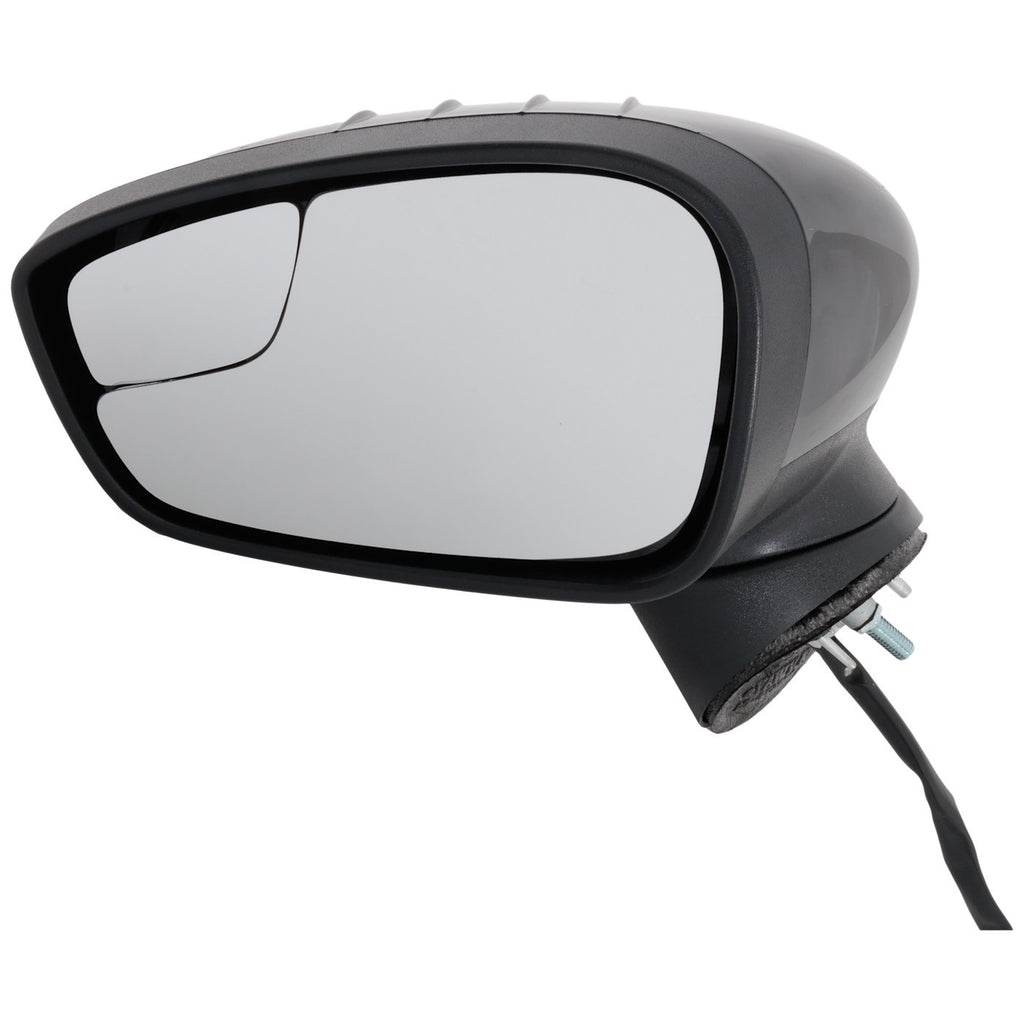 Power Mirror for Ford Fiesta (2011–2018) Left Side Manual Fold Paintable
