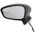 Power Mirror for Ford Fiesta (2011–2018) Left Side Manual Fold Paintable