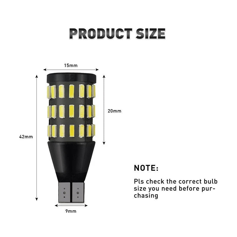 2Pcs LED Backup Reverse Lights for [Make Model] ([YYYY–YYYY])