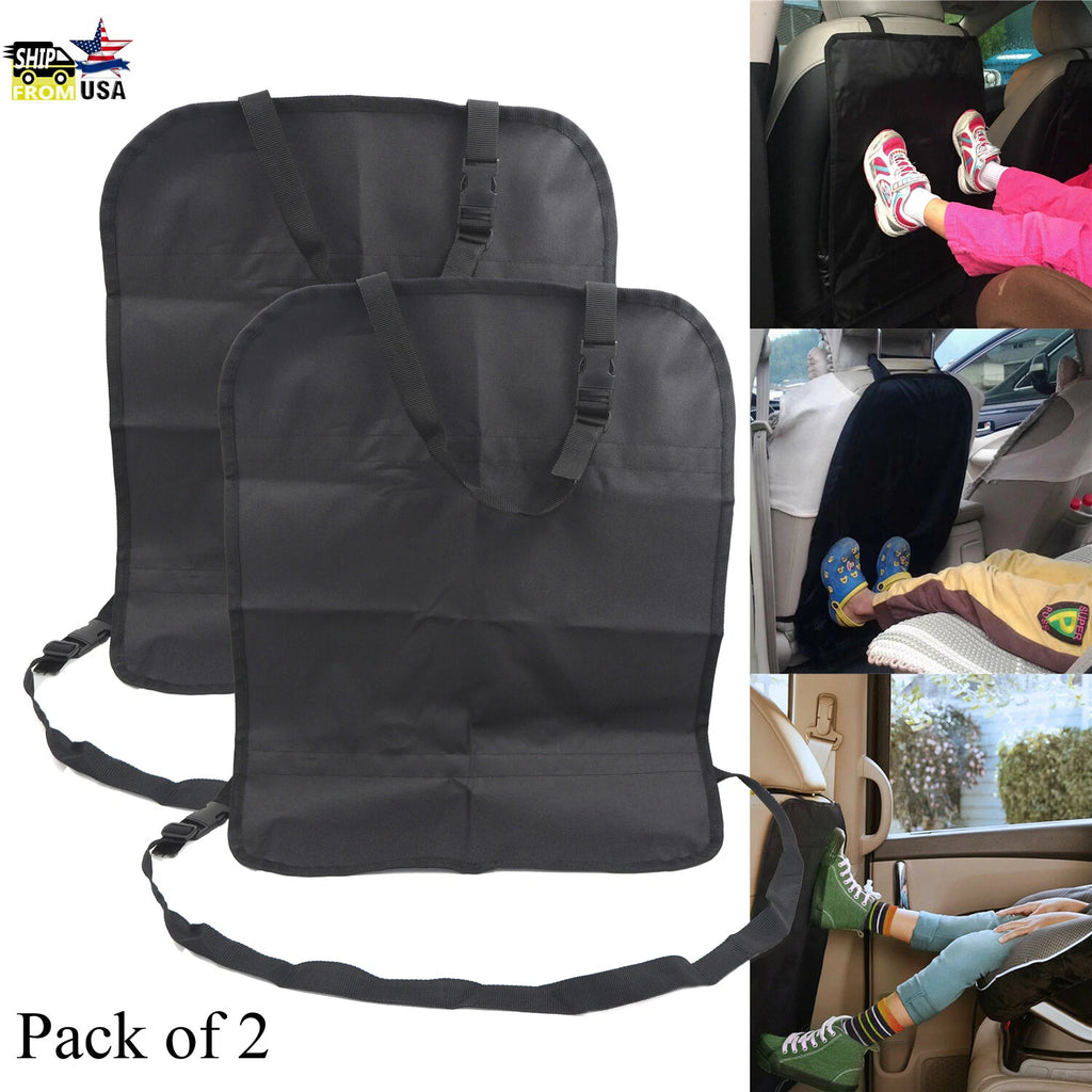 2X Kick Mats for Car Seat Back Protectors (Universal Fit)