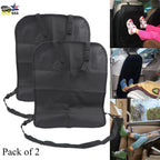 2X Kick Mats for Car Seat Back Protectors (Universal Fit)