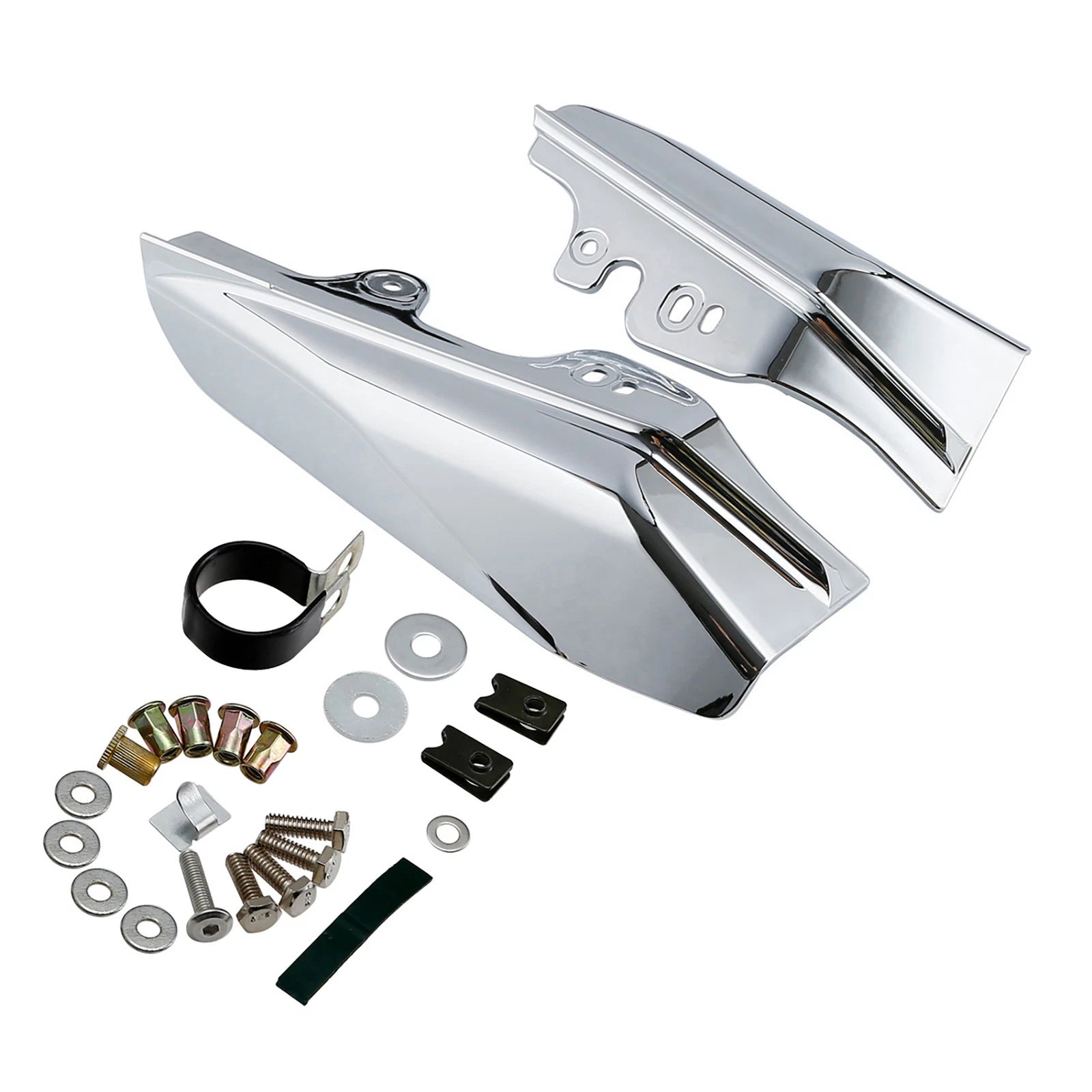 Mid-Frame Air Deflectors for Harley Touring FLHR FLHT FLHX FLTR (2001–2008)