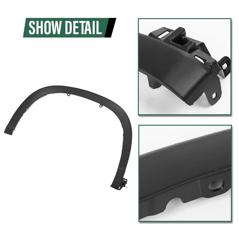 Front Left Fender Flare Molding Trim for Toyota Highlander (2014–2019)