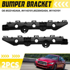 2X Rear Lower Bumper Support Brackets for Infiniti Q50 (2014–2023)