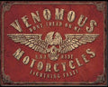 Vintage Replica Tin Metal Sign for Motorcycle (1874)