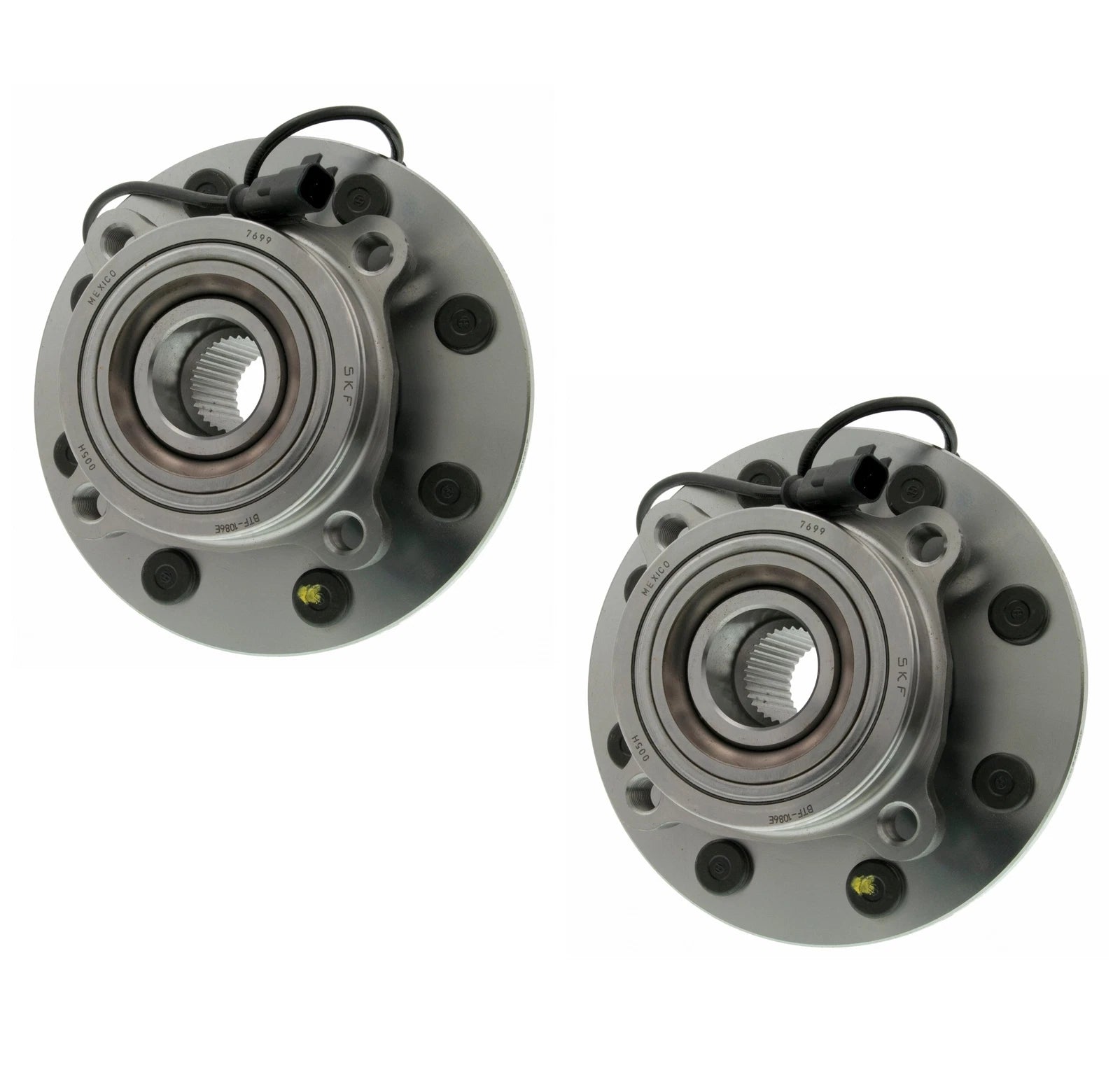 Set of 2 Front Moog Wheel Bearing Hub Kit for Dodge Ram 1500 2500 3500 (2002–2023)