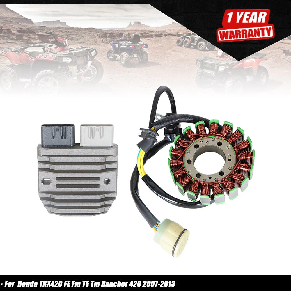 Stator Regulator Rectifier for Honda TRX420 Rancher (2007–2013)