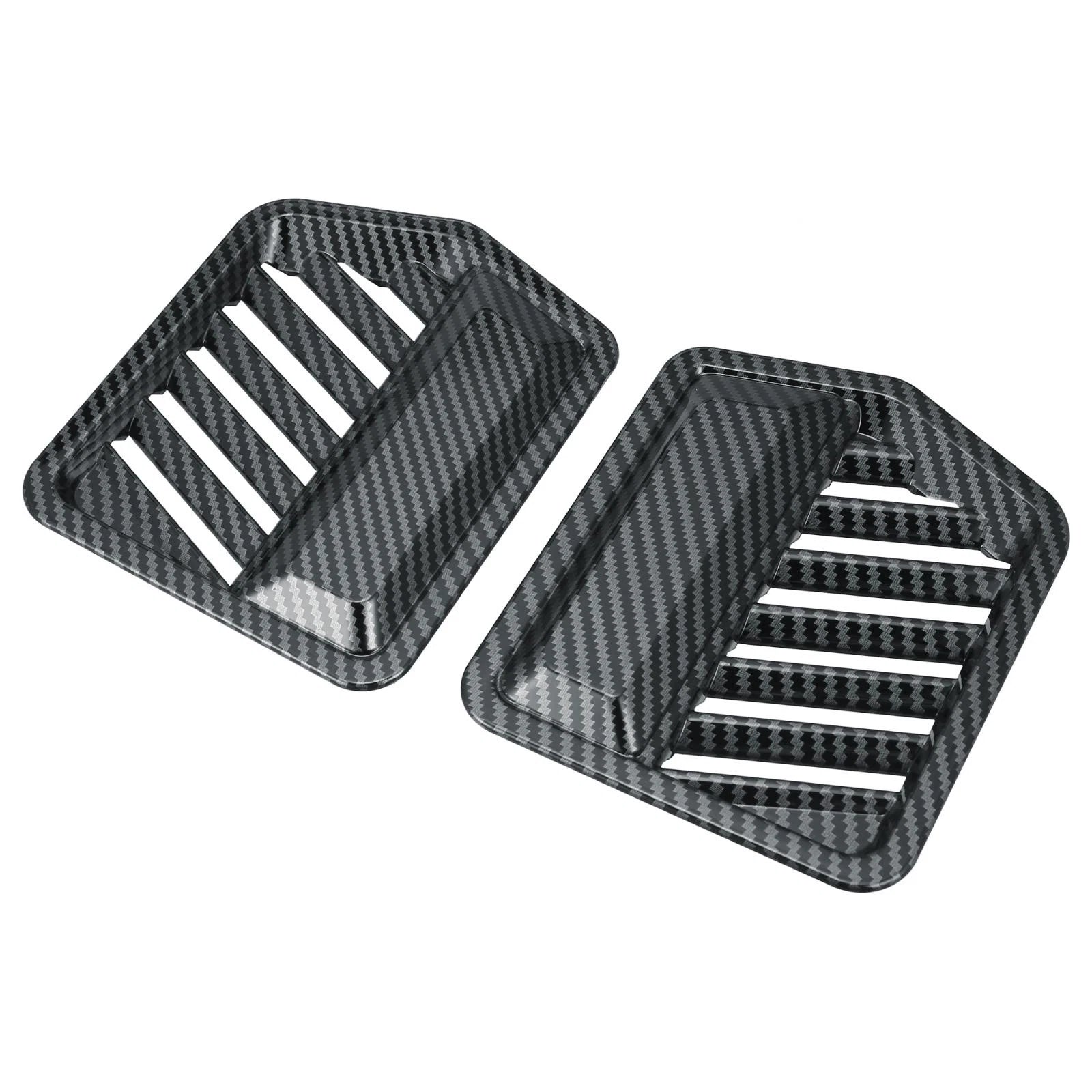 2 Pcs ABS Side Air Conditioning Vent Outlet Trim for Ford F-150 (2015–2019)