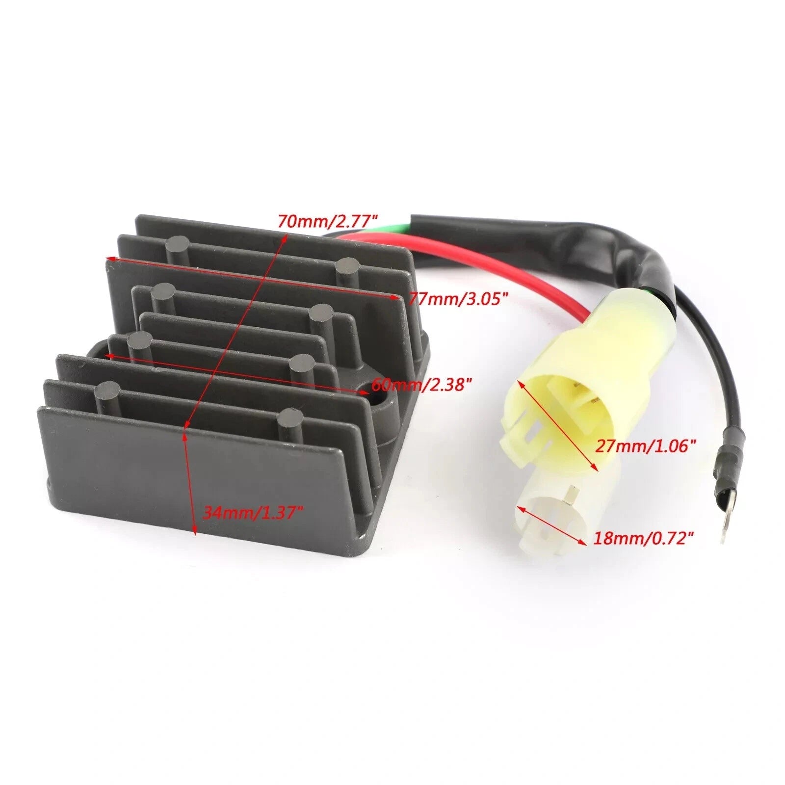 Voltage Regulator Rectifier for Yamaha Outboard 115HP-225HP (6R3-81960-10)