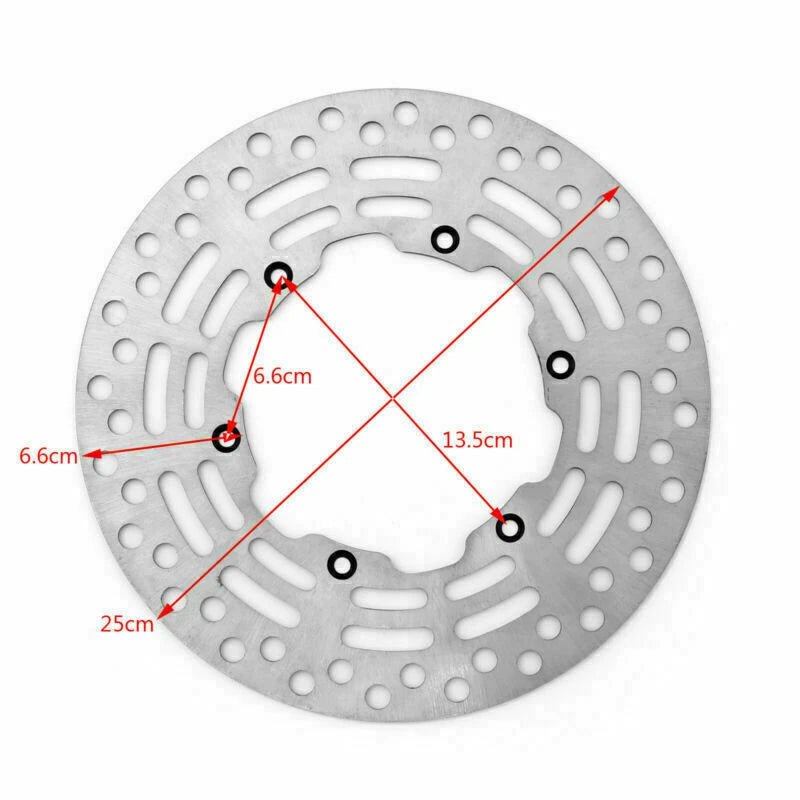 Front Brake Disc Rotor for Suzuki RM125 K/L TS125/200 DR250 (K/L)