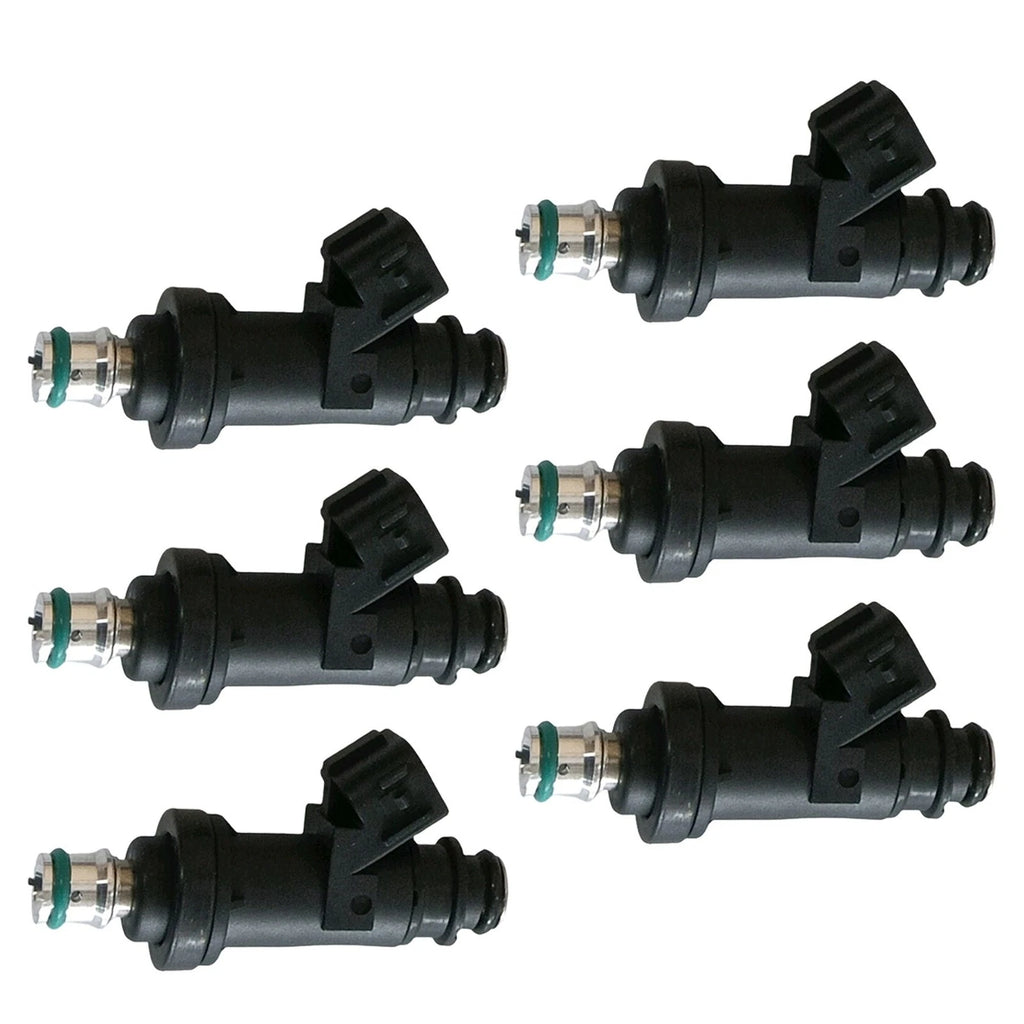 Set of 6 Fuel Injectors for Acura TL CL MDX Honda Odyssey Pilot (2000–2004)