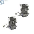 2 Pack Crankshaft Engine Motor Cylinder Piston Kit for MS170 MS180 