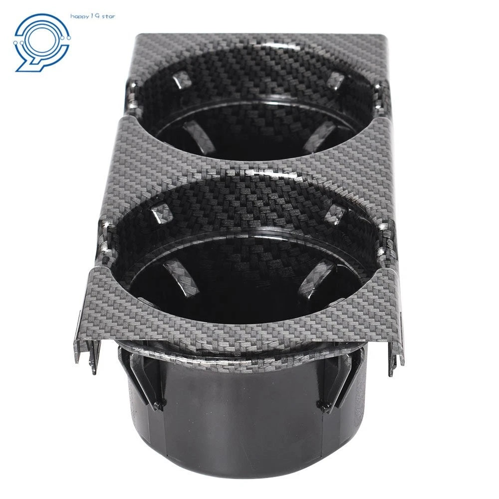 Carbon Fiber Cup Holder for BMW E46 325i (1999–2006)
