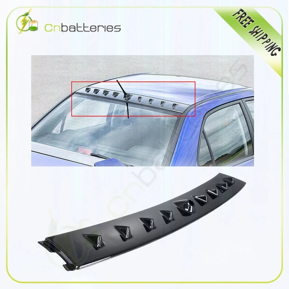 Rear Roof Spoiler for Mitsubishi Lancer EVO (2002–2007) Carbon Fiber Style