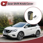 1 Pc Gear Shift Knob Cover for Nissan Murano (2009–2013) Black Beige