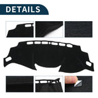 Dashboard Dash Cover Mat for Nissan X-Trail T32 (2013–2024) w/ Sticker Black