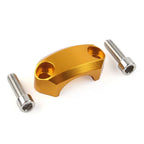 22mm Master Cylinder Perch Clamp Cover Gold for Motocross MX Enduro Bike