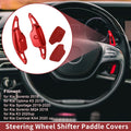 Set of 2 Red Aluminum Alloy Steering Wheel Paddles for Kia Sorento (2018)