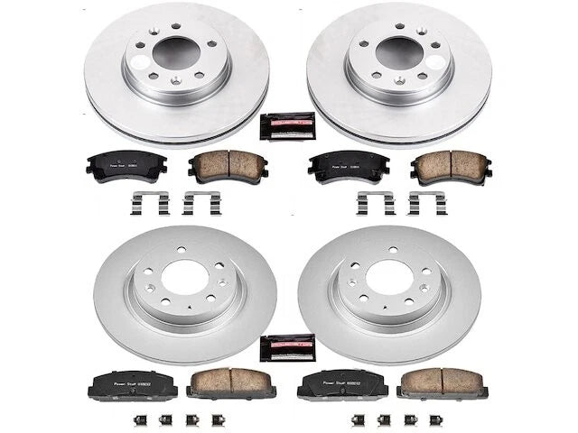 Brake Pad and Rotor Kit for Mazda 6 (2003–2005) PT872JB