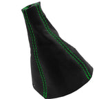Leather Manual Shift Boot for Chevrolet Cobalt (2005–2010) Green Stitch
