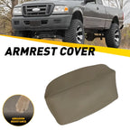Beige Leather Center Console Lid Armrest Cover for Ford Ranger (1998–2004) EPY