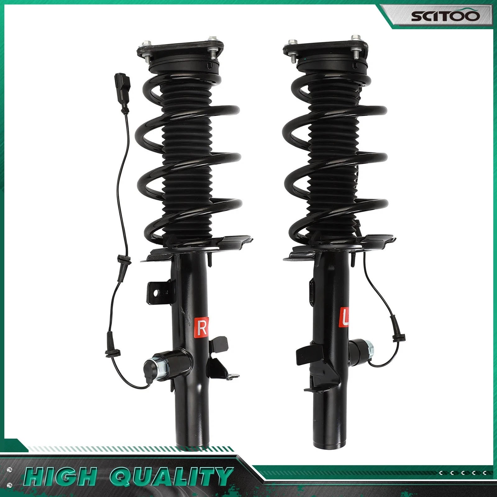 Front Pair Shock Struts for Lincoln MKC (2015–2019) EJ7Z18124H