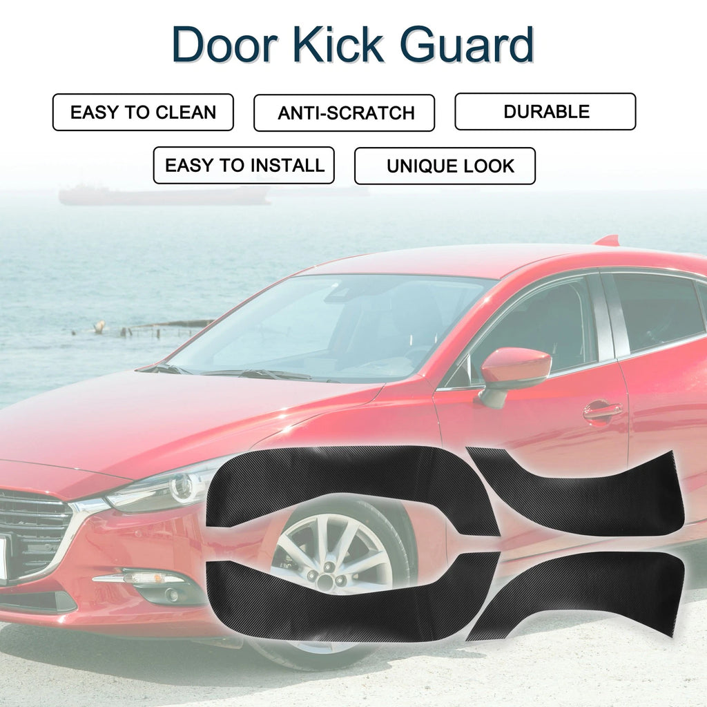 Door Kick Guard for Mazda 3 Axela (2020–2021) Front Rear Driver Passenger