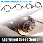 4Pcs ABS Wheel Speed Sensor for BMW X5 (2000–2006) No. 34526771776