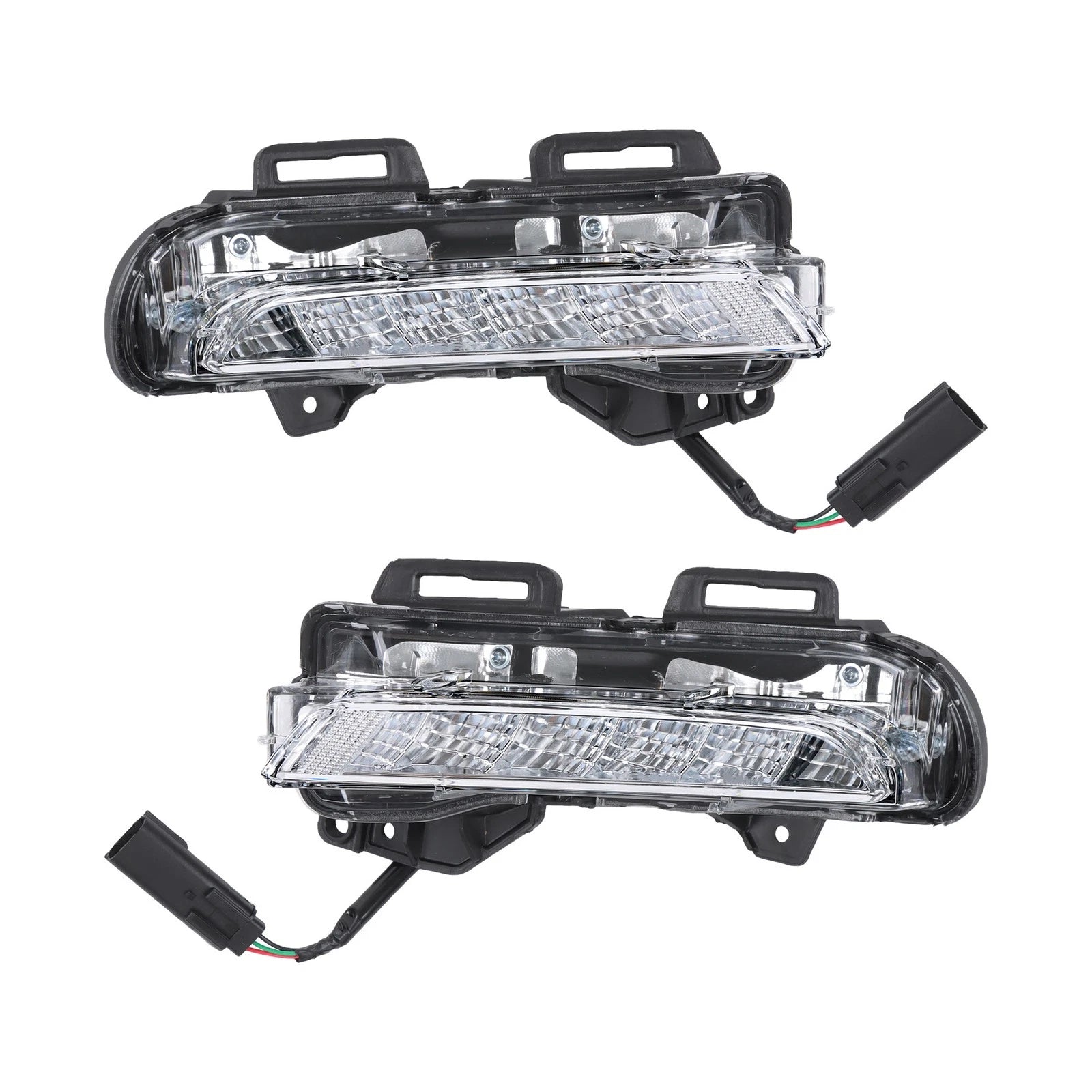 LED Fog Lights for Chevrolet Cruze (2015) Clear Right + Left