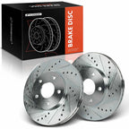 Front Drilled Brake Rotors for Chevy HHR (2006–2011)