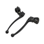 Brake Clutch Lever Set for Honda (All Models, 7/8" Perch) Black Alloy