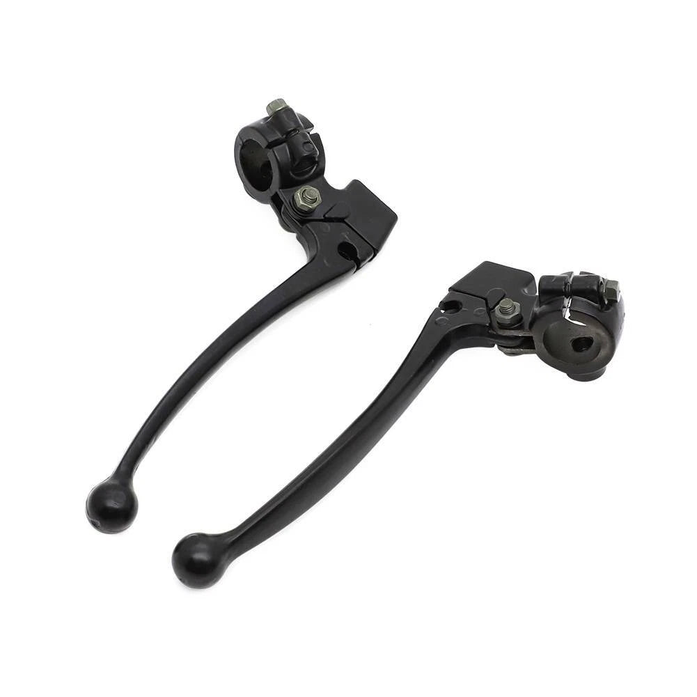 Brake Clutch Lever Set for Honda (All Models, 7/8" Perch) Black Alloy